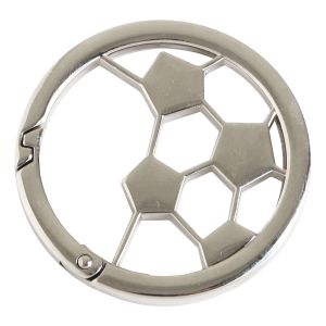 日本紐釦貿易 Nippon Chuko NBK キャストカラビナ サッカー 50mm シルバー CK5-2-S 日本紐釦貿易