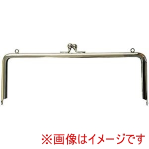 日本紐釦貿易 Nippon Chuko 日本紐釦 両カン付 差し込みタイプ 口金 外約W21.5×H9cm 3個入 SK18-S-3