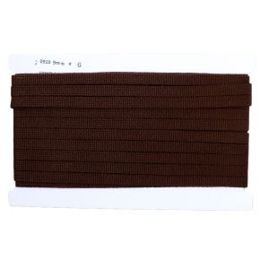 日本紐釦貿易 Nippon Chuko NBK アクリル手芸用テープ 9mm巾 10m巻 焦げ茶 IC0910-6 日本紐釦貿易