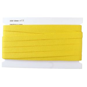 日本紐釦貿易 Nippon Chuko NBK アクリル手芸用テープ 15mm巾 10m巻 イエロー IC1510-12 日本紐釦貿易