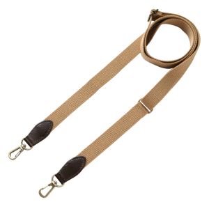 日本紐釦貿易 Nippon Chuko NBK バーバリー織 ショルダー 巾20mm 本革パーツ付 KT86-E 日本紐釦貿易