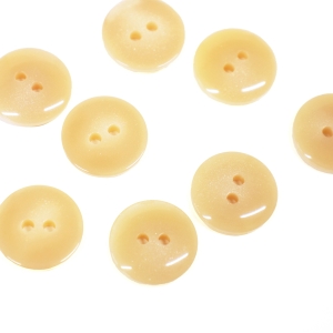 日本紐釦貿易 Nippon Chuko NBK サマーカジュアルボタン 15mm 8個 ライトベージュ 153-15-41 日本紐釦貿易