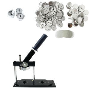 日本紐釦貿易 Nippon Chuko NBK 丸形用 缶バッジスターターセット マシン アタッチメント バッジパーツ φ32mm MA-PT32SET 日本紐釦貿易