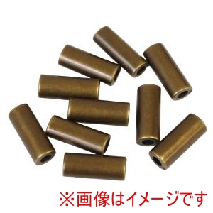 日本紐釦貿易 Nippon Chuko 日本紐釦 ひも先 金具 大 10個入 アンティークゴールド SGM908-AG
