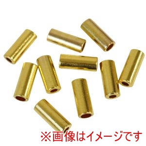 日本紐釦貿易 Nippon Chuko 日本紐釦 ひも先 金具 大 10個入 ゴールド SGM908-G