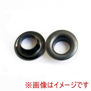 日本紐釦貿易 Nippon Chuko 日本紐釦貿易 片面ハトメ #28 穴12mm 10組入 黒ニッケル F5-203