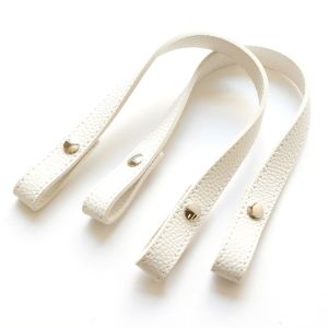 日本紐釦貿易 Nippon Chuko NBK エンボス加工 ホック式 ハンドル S 40cm 2本1組入 ホワイト MAW56-W 日本紐釦貿易