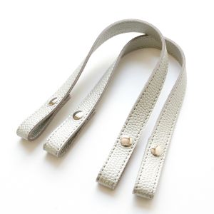 日本紐釦貿易 Nippon Chuko NBK エンボス加工 ホック式 ハンドル S 40cm 2本1組入 シルバー MAW56-SL 日本紐釦貿易