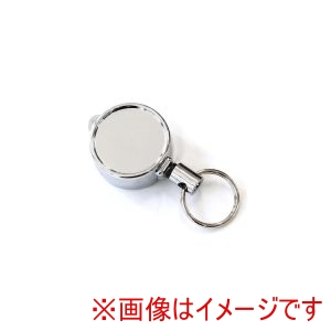 日本紐釦貿易 Nippon Chuko 日本紐釦 ミニ リール キーホルダー シルバー TN40-S
