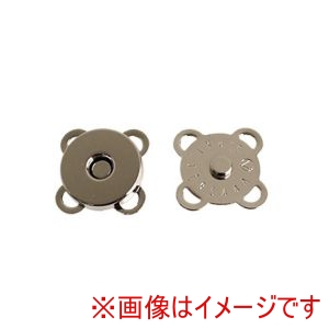 日本紐釦貿易 Nippon Chuko 日本紐釦貿易 うす型縫い付け マグネット 直径10mm 30個入ニッケル SM6-S-30