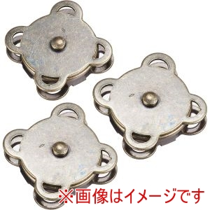 日本紐釦貿易 Nippon Chuko 日本紐釦貿易 縫い付け マグネット アンティークゴールド 直径15mm 30組入 SM2-AG-30