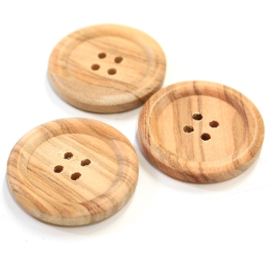 日本紐釦貿易 Nippon Chuko NBK オリーブボタン 30mm 3個 CG1221 日本紐釦貿易