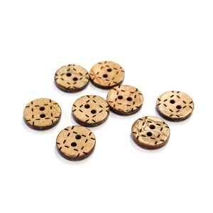 日本紐釦貿易 Nippon Chuko NBK ハワイアンボタン 13mm 8個 CG1309 日本紐釦貿易