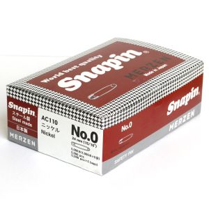 マーゼンプロダクツ マーゼンプロダクツ お徳用 スナッピン 安全ピン シルバー 24mm 5000本 AC110-0 ニッケル AC110-0-5000