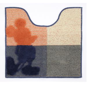 オカ OKA オカ MCスタイルトイレマット55x60cm ネイビー