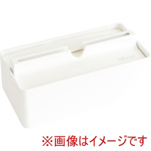 オカ OKA オカ フィルフィット ペーパータオルケース リップタイプ レギュラー ホワイト