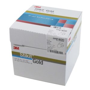 スリーエム 3M スリーエム 3M DR 400 GOL スティキット ゴールドディスクロール 穴なし 400 125mm径