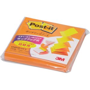 スリーエム 3M スリーエム 3M 654POP-OVY ポスト イット ポップアップノート詰替用 3色混色