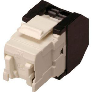 コーニング コーニング VOL-OCK5E-UTP RJ45モジュラージャック ツールレスタイプ Cat5e 白