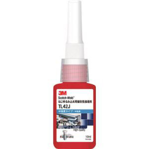 スリーエム 3M スリーエム 3M TL42J 10ML Scotch-Weld ねじゆるみ止め用嫌気性接着剤 TL42J 10ml