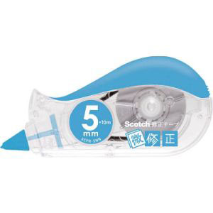 スリーエム 3M スリーエム 3M SCPD-5NN スコッチ 修正テープ微修正 5mm×10m ブルー