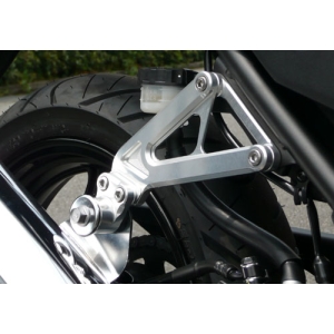 アグラス AGRAS アグラス 402-477-000 マフラーステー アルミケズリダシ シルバー Ninja250R