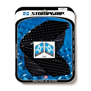 ストンプグリップ STOMPGRIP ストンプグリップ 55-10-0007B トラクションパッドタンクキット ブラック VOLCANO YZF-R1 09-14
