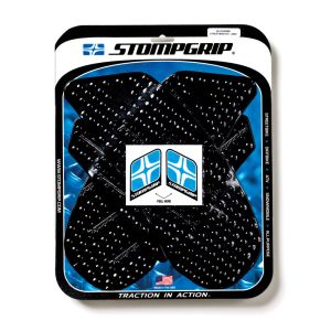 ストンプグリップ STOMPGRIP ストンプグリップ 55-10-0056B トラクションパッドタンクキット ブラック VOLCANO GSXR1000 09-16