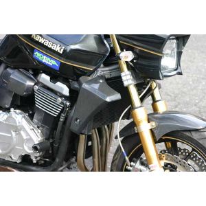ノジマ NOJIMA ノジマ NCW618RS-BK ラジエターシュラウド BLKゲル ZRX1200DAEG 09-16
