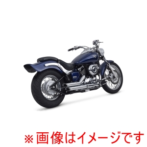 バンスアンドハインズ バンスアンドハインズ 1810-0559 ShortShots Staggered ショートショットスタッガード クローム マフラー