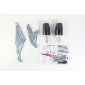 アグラス AGRAS アグラス 342-175-000B Rスライダー フレーム 黒 CBR250R AGRAS