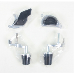 アグラス AGRAS アグラス 342-269-005BX Rスライダー 4点セット 黒 YZF-R1 07-08 AGRAS