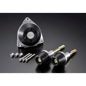 アグラス AGRAS アグラス 342-271-007BX Rスライダー 3点セット オイルP-A 黒 YZF-R1 09-13 AGRAS