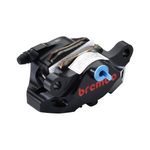 ブレンボ ブレンボ 120.A441.30 GP2-CR CNC 2P リアキャリパー ブラックアルマイト レッドロゴ φ34 取付ピッチ:84mm