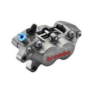 ブレンボ ブレンボ 20.5165.79 P4-40R アキシャル 4P キャリパー チタニウム レッドロゴ 左 φ30/34 取付ピッチ:40mm