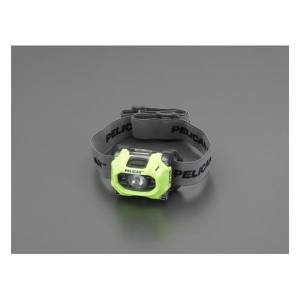 エスコ ESCO エスコ EA758WB-24 ヘッドライト/LED 防爆構造/強 弱/黄 単4×3本