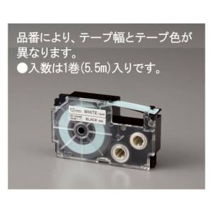 エスコ ESCO エスコ EA761DR-436 36mmテープカートリッジ 白に黒文字
