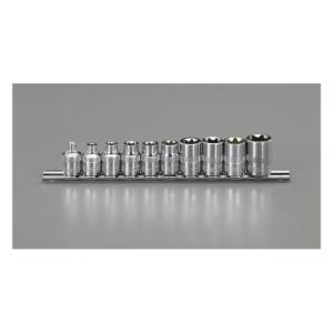 エスコ ESCO エスコ EA687BX  TORX ソケットセット 3/8DR/E6-E20