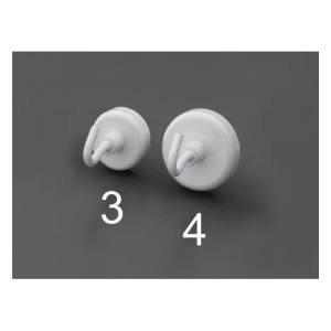 エスコ ESCO エスコ EA781GB-3 直径25x8mmマグネットフック 2個