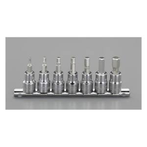 エスコ ESCO エスコ EA687BM-100  Hexagon ビットソケットセット 3/8DR