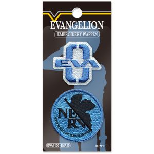 いろはism いろはism エヴァンゲリオン EVANGELION ワッペン 綾波レイカラー&零号機 EVA1100 EVA15