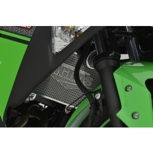 アグラス AGRAS アグラス 309-491-B00 ラジエターコアガード Bタイプ ロゴ無 Ninja250 13 AGRAS