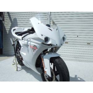 サイタニヤ サイタニヤ 3HN5FC1098WSC2 1098typeフルカウル/白ゲル/クリア ストリート2灯/NSR50/80[1098type]