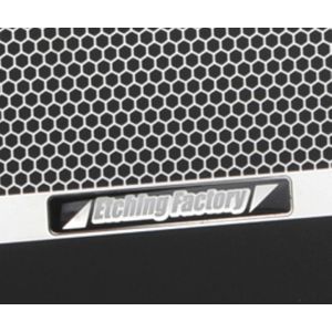 エッチングF エッチングF RGS-GSR750-00 ラジエターガード エンブレム黒 GSR750/GSX-S750 17-