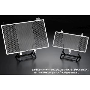 エッチングF エッチングF ROS-GSX1300-00 ラジエター＆OCガード エンブレム青 GSX1300R 99-07