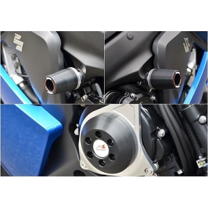 アグラス AGRAS アグラス 342-302-011X R Sフレームφ50ロゴ+ジェネC WHT WHT GSX-S1000/F AGRAS