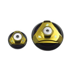 バイカーズ BIKERS バイカーズ　K0145-LGD エンジンプラグ 2個 ライトゴールド Z125 PRO 16-22 KSR PRO 14