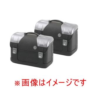 ヘプコアンドベッカー Hepco&Becker ヘプコアンドベッカー 620945 00 01 サイドケース ストレイカー C-Bowサイドキャリア用 左右セット ブラック