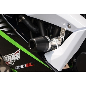 アグラス AGRAS アグラス 342-495-001X R/S フレーム レース ロゴ有 WHT NINJA250SL 15