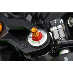 アグラス AGRAS アグラス 351-495-000BK フロントフォークイニシャルアジャスター BLK NINJA250SL 15 AGRAS